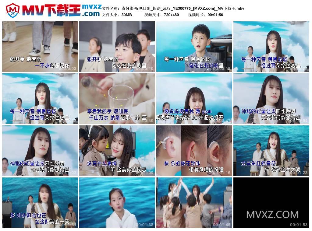 袁娅维-听见日出_国语_流行_YE300775